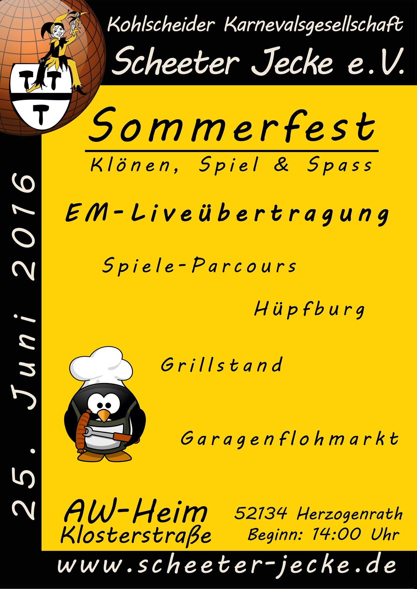 Sommerfest Scheeter Jecke