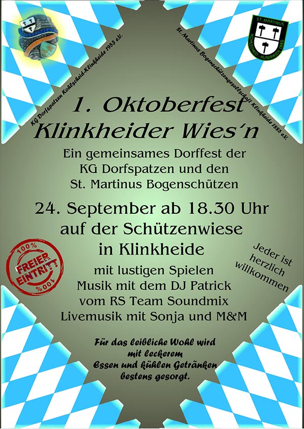 Oktoberfest in Klinkheide