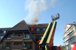 Brand in Mehrfamilienhaus in Herzogenrath